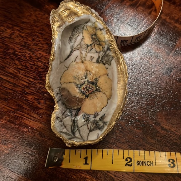 Handmade Trinket Holder, Gold and Yellow - Picture 7 of 9